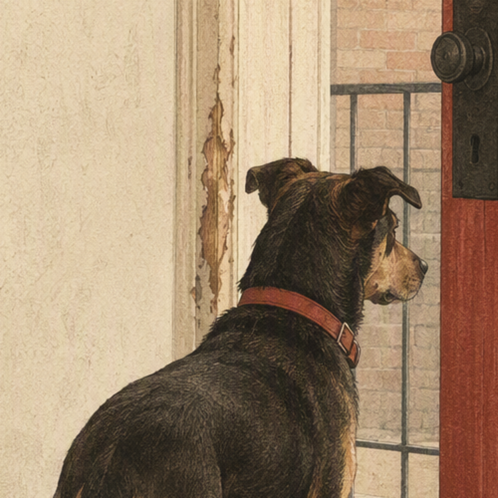 Dog Home Alone Without Chewing ebook cover